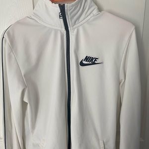 White Nike Zip Up Jacket